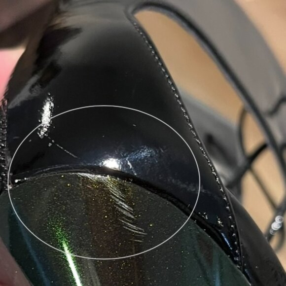 Gucci D'Orsay Patent Leather Stilletto Pumps - Size 8 - Picture 8 of 10